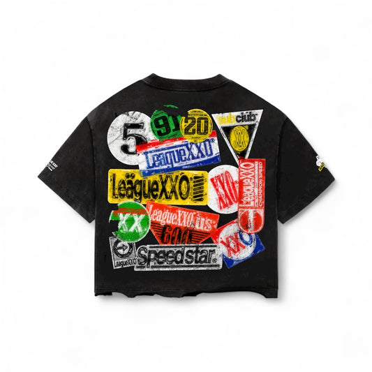 Speedstar Distressed Heavyweight Tee