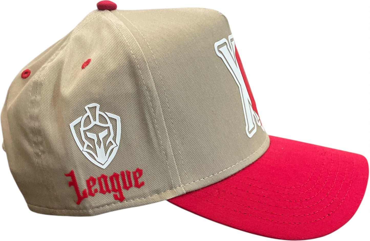 XXO 5 Panel - Oatmeal/Red