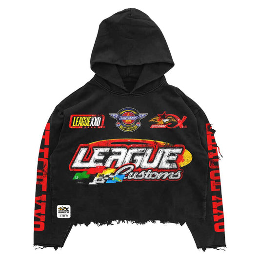 Speedstar Distressed Heavyweight Hoody