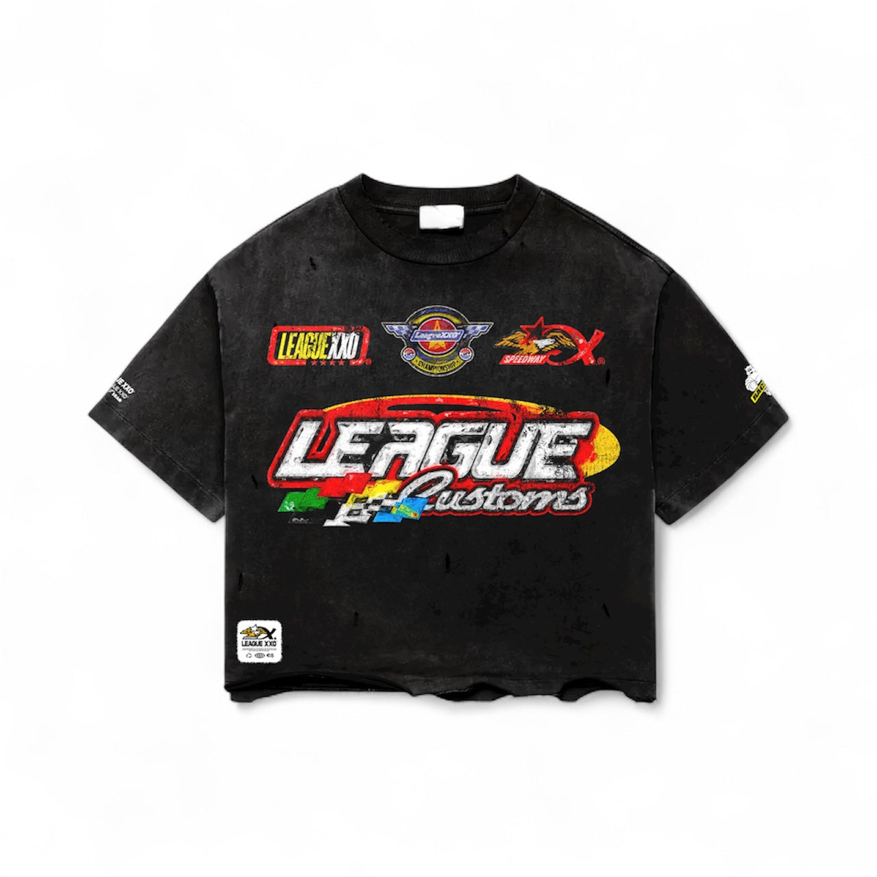 Speedstar Distressed Heavyweight Tee