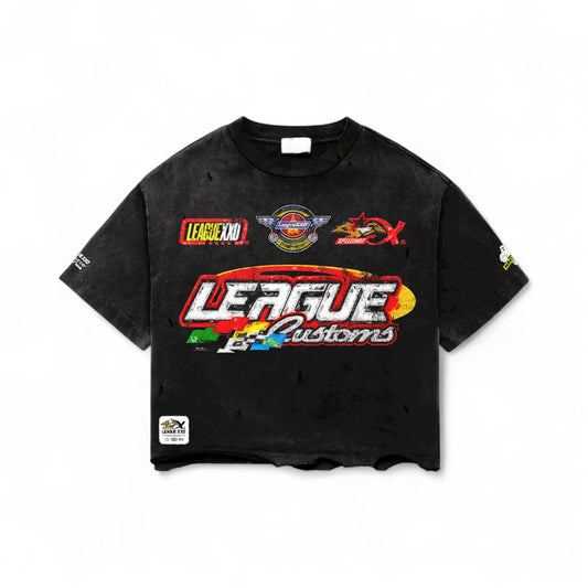 Speedstar Distressed Heavyweight Tee