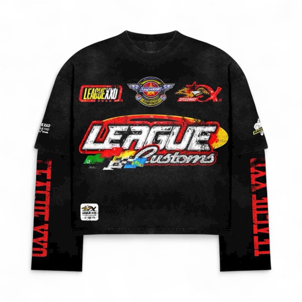 Speedstar Distressed Heavyweight Skater Tee